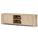 Artiss TV Cabinet Entertainment Unit TV Stand Display Shelf Storage Cabinet Wooden