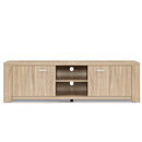 Artiss TV Cabinet Entertainment Unit TV Stand Display Shelf Storage Cabinet Wooden