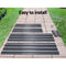 Greenfingers Galvanised Steel Raised Garden Bed Instant Planter 210 x 90 Aluminium