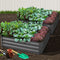 Greenfingers Garden Bed 2PCS 120X90X30CM Galvanised Steel Raised Planter