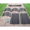 Greenfingers 160X80X42CM Galvanised Raised Garden Bed Steel Instant Planter