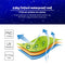 Instahut Gazebo Pop Up Marquee 3x3m Outdoor Tent Folding Wedding Gazebos Blue