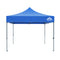 Instahut Gazebo Pop Up Marquee 3x3 Outdoor Wedding Gazebos Base Pod Kit Blue