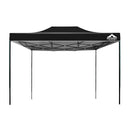 Instahut Gazebo Pop Up Marquee 3x4.5 Outdoor Wedding Gazebos Base Pod Kit Black