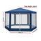 Instahut Gazebo Wedding Party Marquee Tent Canopy Outdoor Camping Gazebos Navy