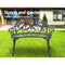 Gardeon Victorian Garden Bench - Green