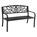 Gardeon Outdoor Garden Bench - Black