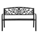 Gardeon Outdoor Garden Bench - Black