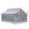 Greenfingers Greenhouse Aluminium Green House Garden Shed Greenhouses 3.02x2.5M