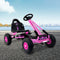 RIGO Kids Pedal Go Kart Car Ride On Toys Racing Bike Pink