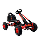 RIGO Kids Pedal Go Kart Car Ride On Toys Racing Bike Red