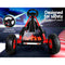 RIGO Kids Pedal Go Kart Car Ride On Toys Racing Bike Red