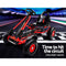 RIGO Kids Pedal Go Kart Car Ride On Toys Racing Bike Red