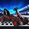 RIGO Kids Pedal Go Kart Car Ride On Toys Racing Bike Red
