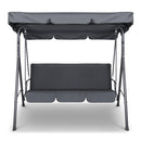 Swing Chair with Canopy - Grey
