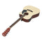 Alpha 41 Inch Electric Acoustic Guitar Wooden Classical with Pickup Capo Tuner Bass Natural"
