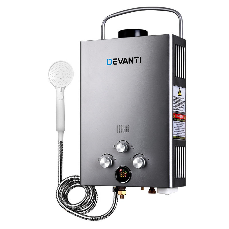 Devanti Portable Gas Hot Water Heater and Shower