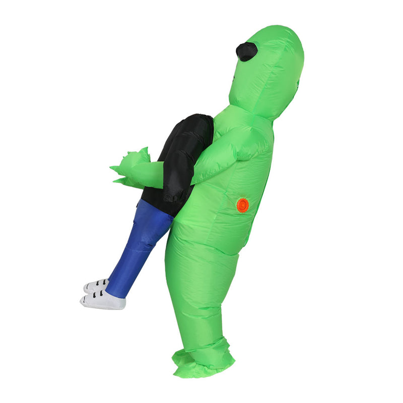 Inflatable Costume Halloween Adult Suit Alien Party Fancy Dress Cosplay Scary Blow up