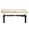 Artiss Standing Desk Electric Height Adjustable Sit Stand Desks Black Oak