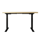 Artiss Standing Desk Electric Height Adjustable Sit Stand Desks Black Oak
