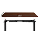 Artiss Standing Desk Electric Height Adjustable Sit Stand Desks Black Walnut