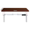 Artiss Standing Desk Electric Height Adjustable Sit Stand Desks White Walnut