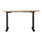 Artiss Electric Standing Desk Motorised Adjustable Sit Stand Desks Black Oak