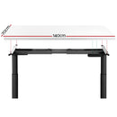 Artiss Electric Standing Desk Adjustable Sit Stand Desks Black White 140cm