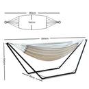 Gardeon Hammock Bed with Steel Frame Stand