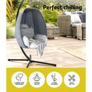 Gardeon Outdoor Furniture Egg Hammock Hanging Swing Chair Pod Lounge Chairs