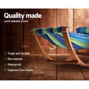 Keezi Kids Timber Hammock Bed Swing - Blue