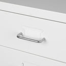 4 Tiers Steel Orgainer Metal File Cabinet With Drawers Office Furniture White