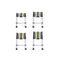 2.6M Telescopic Aluminium Multipurpose Ladder Extension Alloy Extendable Step