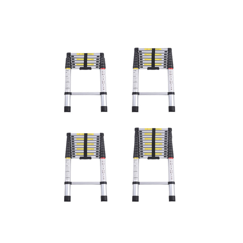 2.6M Telescopic Aluminium Multipurpose Ladder Extension Alloy Extendable Step