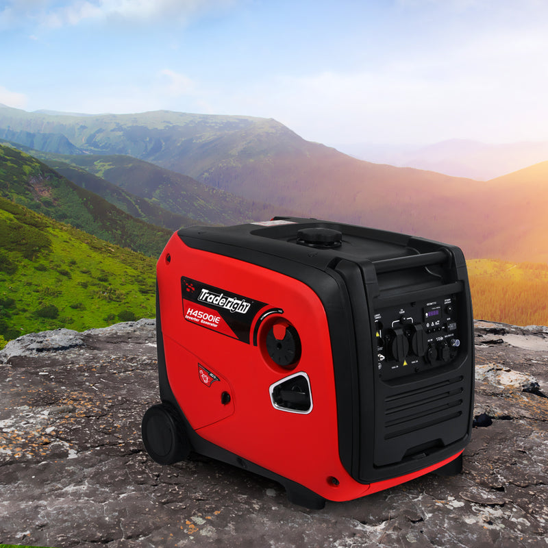 Inverter Generator Portable Petrol 4KW Max 3.5KW Rated Remote Start RV Camping