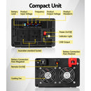 Giantz 3000W Puresine Wave DC-AC Power Inverter