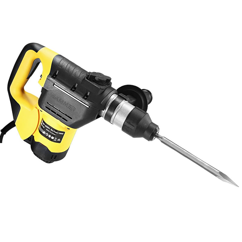 GIANTZ 1800W Jack Hammer Electric Jackhammer Demolition Rotary Concrete Drill