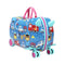 BoPeep Kids Ride On Suitcase Children Travel Luggage Carry Bag Trolley Cars