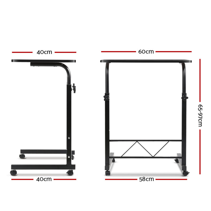 Artiss Laptop Table Desk Portable - Black