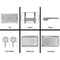 Emajin 9L Bain Marie Bow Chafing Dish Set Stainless Steel Food Buffet Warmer