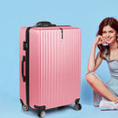 28" Slimbridge Luggage Suitcase Code Lock Hard Shell Travel Carry Bag Trolley
