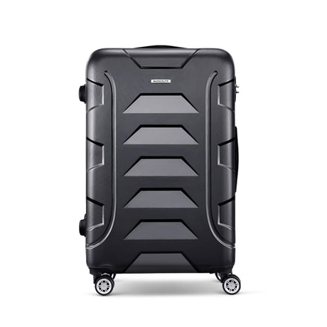 Wanderlite 28 Luggage Sets Suitcase Trolley Travel Hard Case Lightweight Black