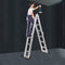 Multi Purpose Ladder 3.6M Aluminium Folding Platform Household Office Extension