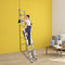 Multipurpose Ladder Telescopic Aluminum One Button Retraction Slow Down 2.6M