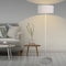 Modern LED Floor Lamp Stand Reading Light Decoration Indoor Classic Linen Fabric