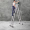 Multi Purpose Ladder 4.7M Aluminium Folding Platform Household Office Extension