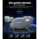 Livemor 3D Electric Massage Chair SL Track Full Body Zero Gravity Shiatsu Navy Cream