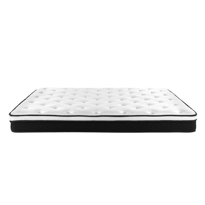 Giselle Bedding Bonita Euro Top Bonnell Spring Mattress 21cm Thick – Queen