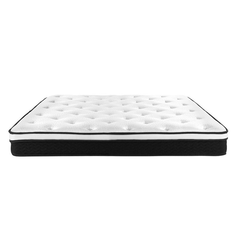 Giselle Bedding Bonita Euro Top Bonnell Spring Mattress 21cm Thick – Single