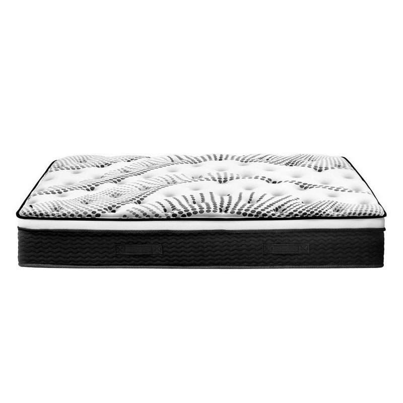 Giselle Bedding Como Euro Top Pocket Spring Mattress 32cm Thick – Double